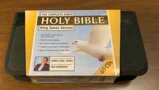 The Complete Audio Holy Bible - King James Version - 60 Cds - James Earl Jones
