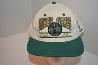 1996 Atlanta Olympics Coca Cola Baseball Cap/hat