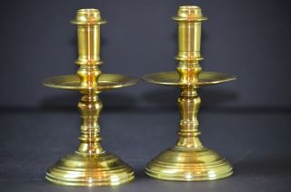 Virginia Metalcrafters Brass Candle Holders 16 - 39 Pair