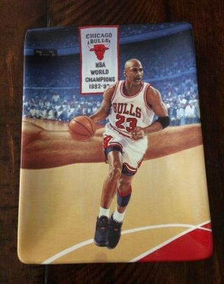 Michael Jordan Chicago Bulls Vintage 1997 Soaring Above The Rest Limited Plate