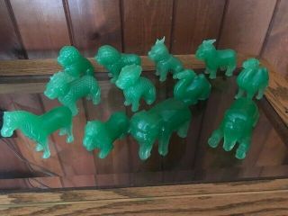 Jade Glass Guardians Of The Ming Dynasty Set Of 12 Franklin