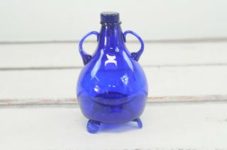 Antique/Vintage.  Cobalt Blue Glass Fly Bee Bug Catcher Romania Glass Stopper 5 3