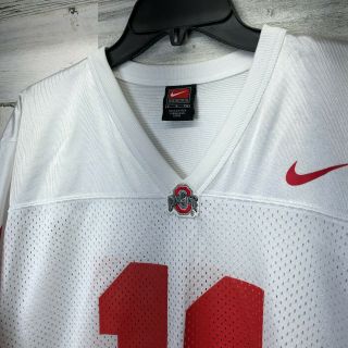 Nike Ohio State University Womens Football Jersey White 11 Size Small 2