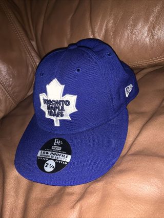 Era Nhl 5950 Toronto Maple Leafs Blue Low Profile Fitted Hat 7 1/4