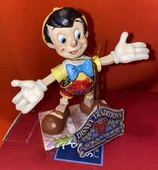Jim Shore 4045249 Walt Disney Pinocchio Got No Strings Figurine