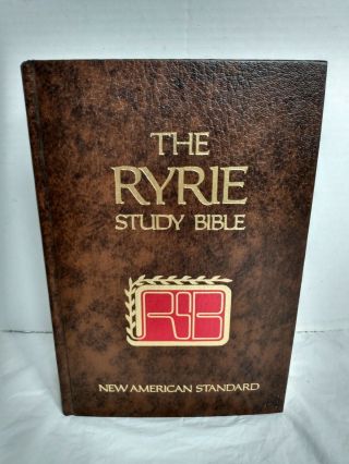 Vintage 1978 The Ryrie Study Bible