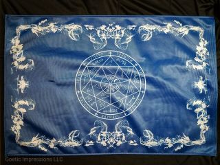 7 Archangel Altar Cloth | Planetary Seal Inspired By The Heptameron