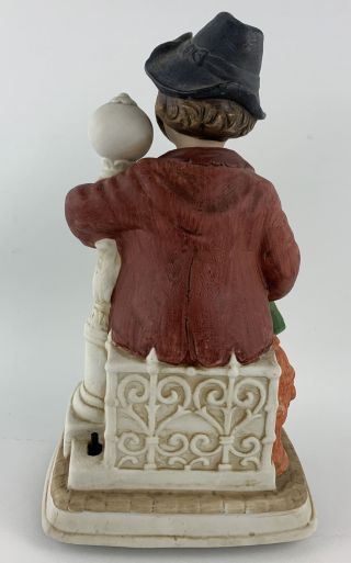 WACO Lampost Willie The Hobo Melody In Motion Porcelain Clown Figurine Only VTG 3
