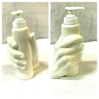 Vintage N - Funk Ceramic Pump Hand Soap Dispenser 7 "