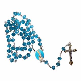 Our Lady Of La Leche Virgen De La Leche Rosary And Prayer Card