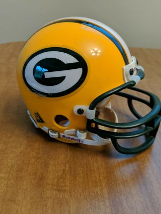Vintage 1995 - Nfl - Green Bay Packers - Riddell Mini Helmet 3 5/8