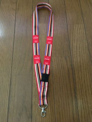 2020 Tokyo Olympic Team Coca Cola Neck Strap