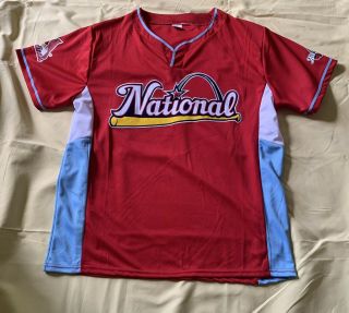 2009 Mlb All - Star Game St Louis Cardinals National Stitched Jersey Men 
