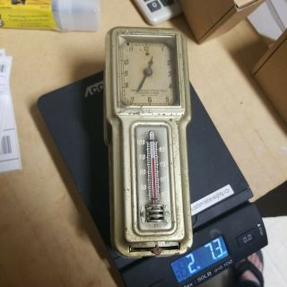 Vintage Minneapolis - Honeywell Chronotherm Thermostat & Clock - (i037)