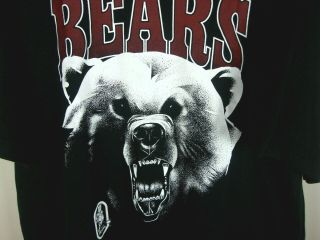 Hershey Bears Hockey T - Shirt Mens Sz 2xl Big Pennsylvania Black Bear Vtg 90 
