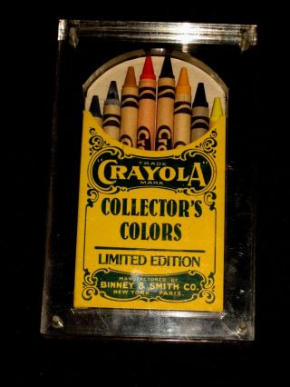 1991 Crayola Employee Collector Set Of Discontinued Colors