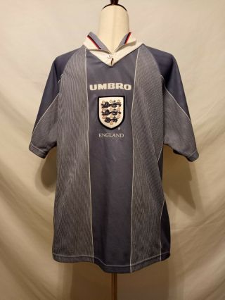 England National Team Umbro Official Football Shirt Soccer Jersey Size Medium M