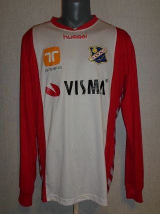 Match Worn 7 U21 Lyn Oslo Fk Football Shirt Jersey Hummel Size L Tricot Norway
