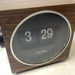 Vintage Retro Speed Read Cube Lite Flip Clock by Seth Thomas Model 0854 - 000 2