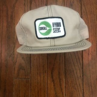 Vintage Cargill Seed Mesh Trucker Hat Snapback Hat Baseball Cap Usa Made