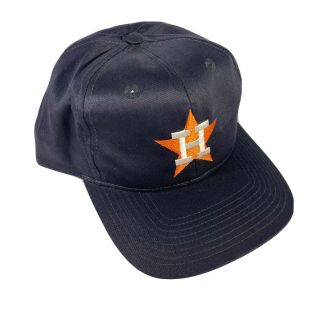 Vintage 80s 90s Houston Astros Mlb Baseball Twins Ent Brand Trucker Snapback Hat