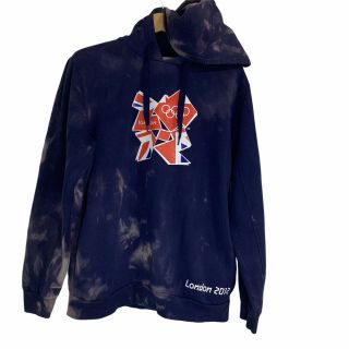 London 2012 Olympic ▪️ Bleached Hoodie Sweatshirt ▪️ Large