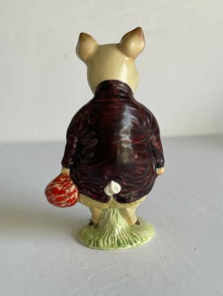 EARLY Beswick Beatrix Potter ' s PIGLING BLAND Figurine Bp2 F.  Warne & Co. 3