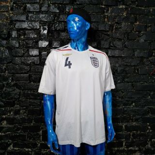 Gerrard England Team Jersey Home Shirt 2007 - 2009 Umbro Trikot Mens Size 3xl