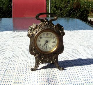 Vintage Mermod,  Jaccard,  & King Co St Louis Carriage Clock Non