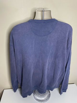 Vintage Nike UNC Tar Heels Pullover Sweatshirt Men’s Size 2XL XXL Blue 3