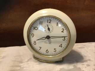 Vintage Westclox Baby Ben 61 - V Mechanical Wind Up Alarm Clock -
