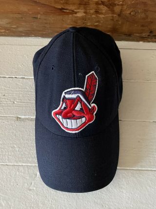 Vintage Cleveland Indians Baseball Hat Snapback Chief Wahoo