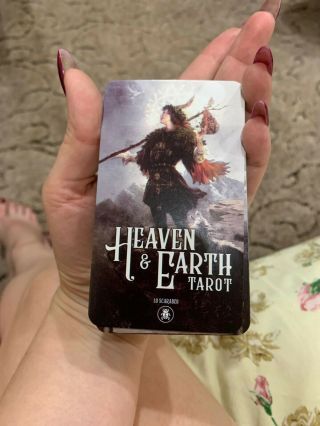 Heaven Earth Tarot Oracle Fun Deck Table Divination Fate Board Games Playing