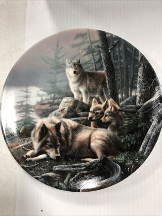 Call Of The Wilderness - Edwin M Knowles Collector Plates 2