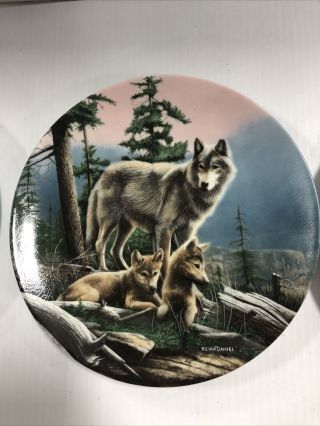 Call Of The Wilderness - Edwin M Knowles Collector Plates 3