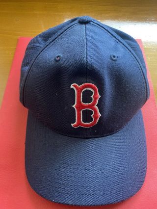 Boston Red Sox Hat Vintage Blue Adjustable Cap Sports Specialties