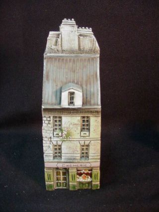 Gault Miniature French Village Piece Clay Cremerie 5 1/4 " Tall 825