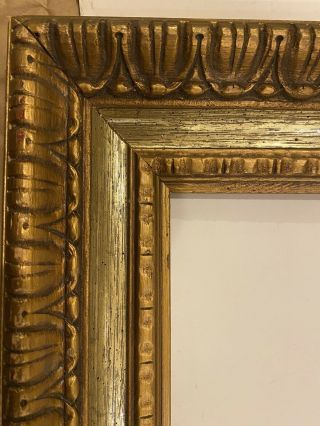 Vintage Gold Two Tone Wood Picture Frame 11”x14” Inside