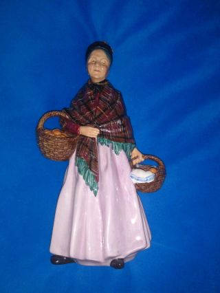 Royal Doulton " The Orange Lady " 8 1/2 " Figurine Hn1759 Rare Marks - Flawless Cond.