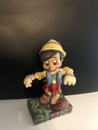 Jim Shore Disney Traditions Pinocchio " Lively Step " Figurine 4010027 Enesco