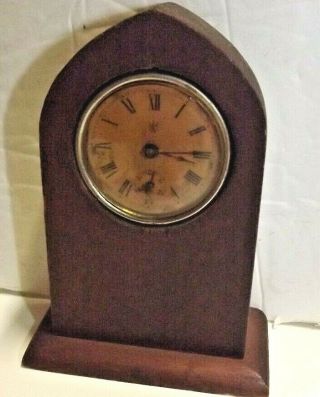 Small Antique Waterbury Desk Clock,  1800 