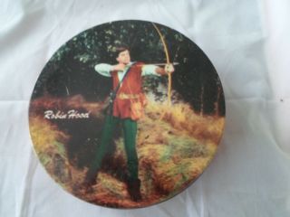 Huntley And Palmers Biscuit Tin - - Robin Hood Richard Greene 1950 