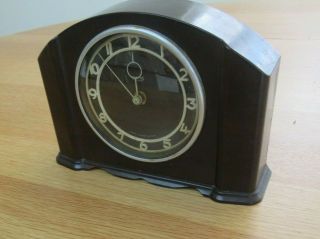 Art Deco Vintage Smiths Bakalite Clock