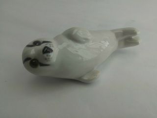 6” Bing & Grondahl Seal Figurine B&g Porcelain Numbered 2472 Copenhagen (5a2)