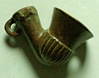 Ottoman Bronze Tobacco Smoking Pipe Bowl Artifact