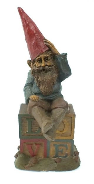1984 Signed Tom Clark Hand Craft Gnome Figurine Spock 1061 Le 27 Cairn Studio