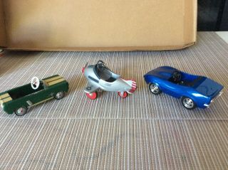 Hallmark Kiddie Car Classics - Corvette - Mustang - Airplane