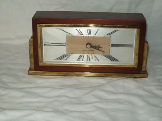Vintage Seth Thomas Wooden Body Electric Clock