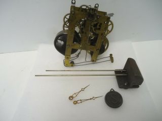 Antique Sessions Mantel Clock Movement And Other Parts