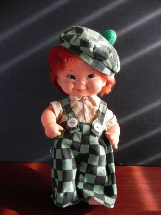 Vintage 10 " Charlot Byj By Goebel Boy With Red Hair